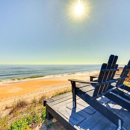 Oceanfront Oasis In Flagler Beach With Deck And Views! Kültér fotó