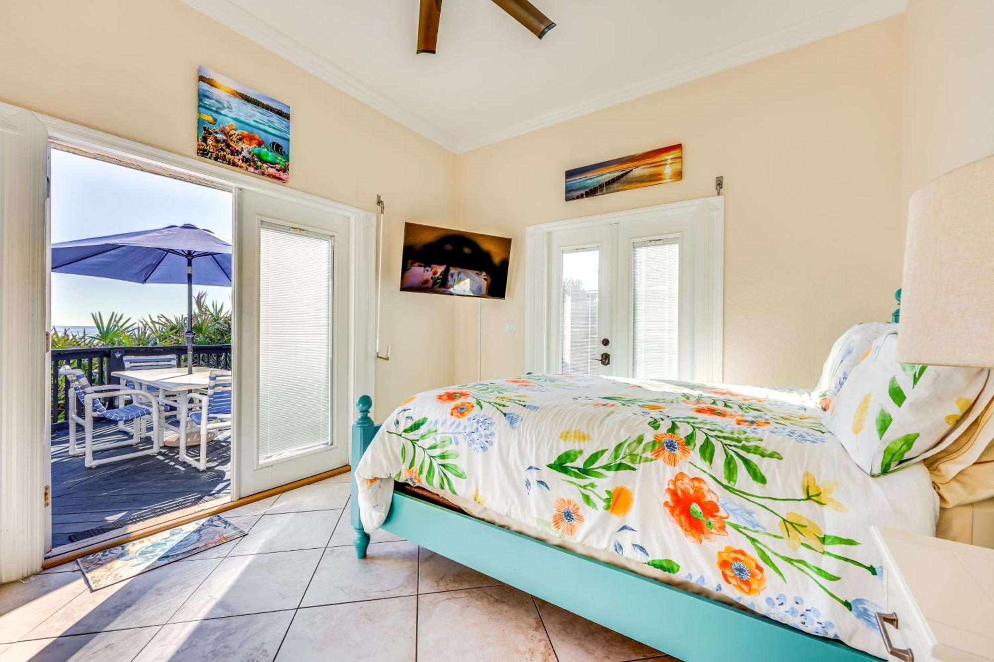 Oceanfront Oasis In Flagler Beach With Deck And Views! Kültér fotó